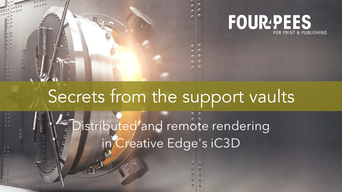 Webinar - Distributed and remote rendering in Creative Edge's iC3D