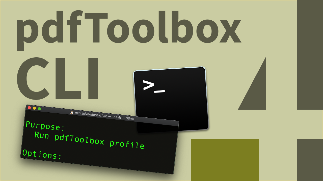 How to use pdfToolbox CLI