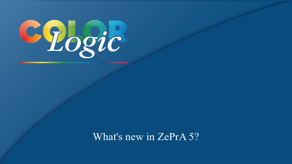 Webinar - ZePrA 5.0 introduction