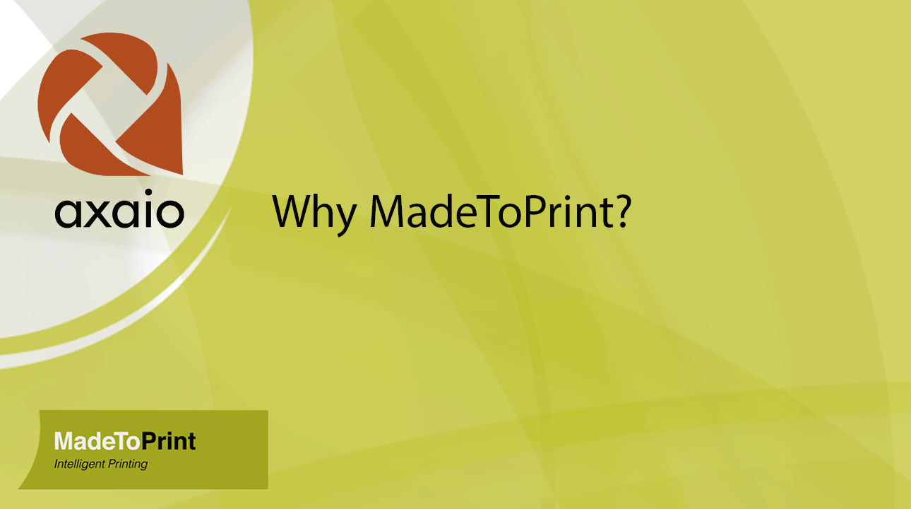 Webinar - Why MadeToPrint?